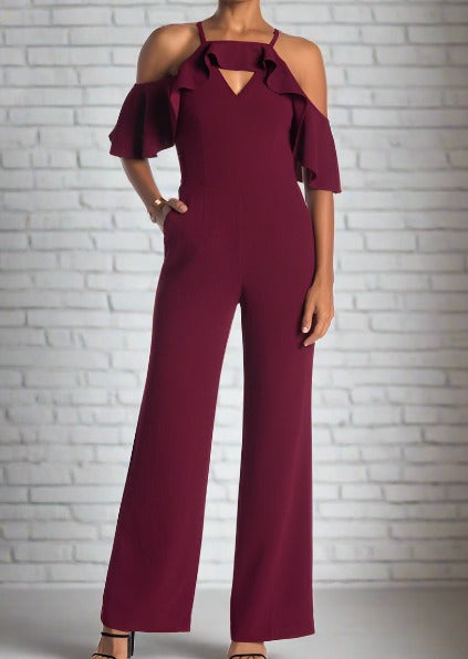 Trina turk sales black anchors jumpsuit