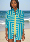 Solid & Striped 'Arlette' Striped Oxford Tunic