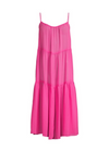 Solid & Striped 'Addison' Pink Midi Dress