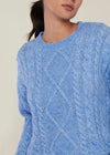 Rachel Parcell Cable-Knit Cropped Sweater