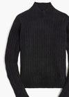 J. Crew Cable-Knit Mockneck Ultra Soft Sweater