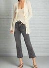 L'Agence Lightweight Ivory 'Millie' Cardigan