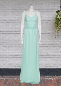 Ceremony by Joanna August 'Stephanie' V-Neck Fitted Maxi Gown