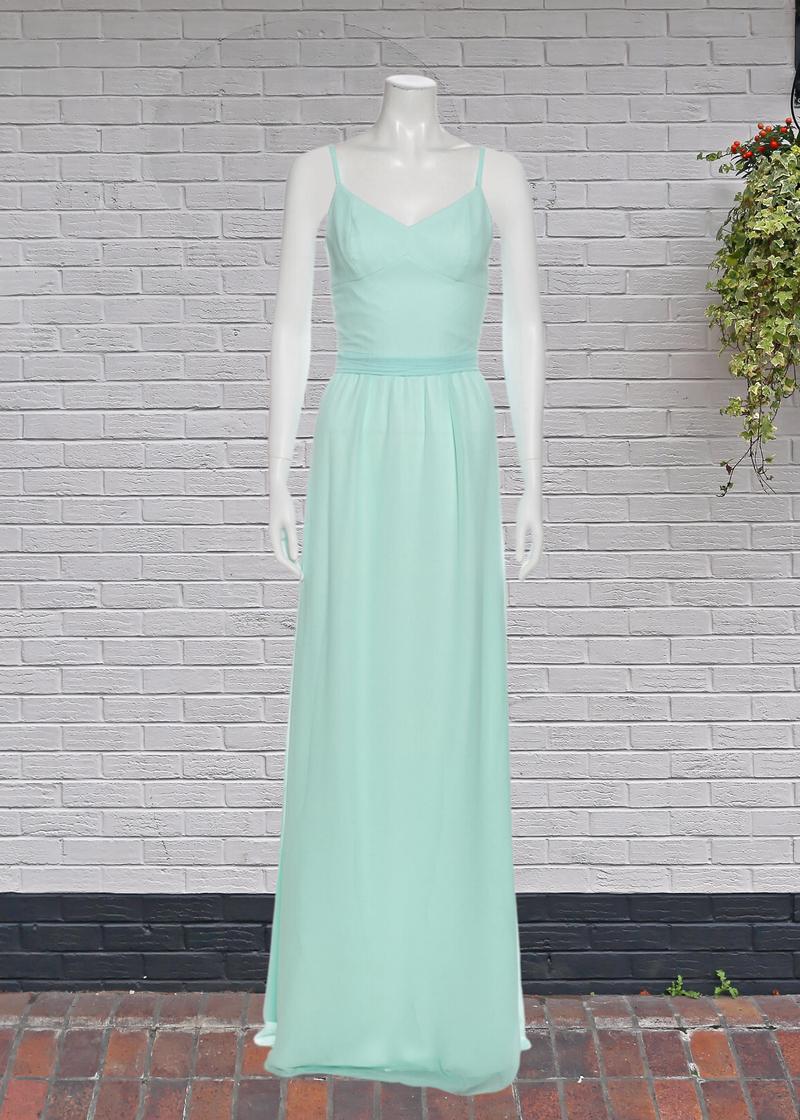 Ceremony by Joanna August Stephanie V Neck Fitted Maxi Gown Simply Audrey