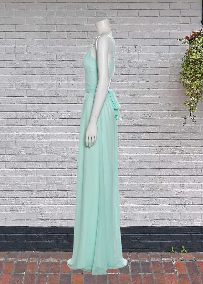 Ceremony by Joanna August 'Stephanie' V-Neck Fitted Maxi Gown