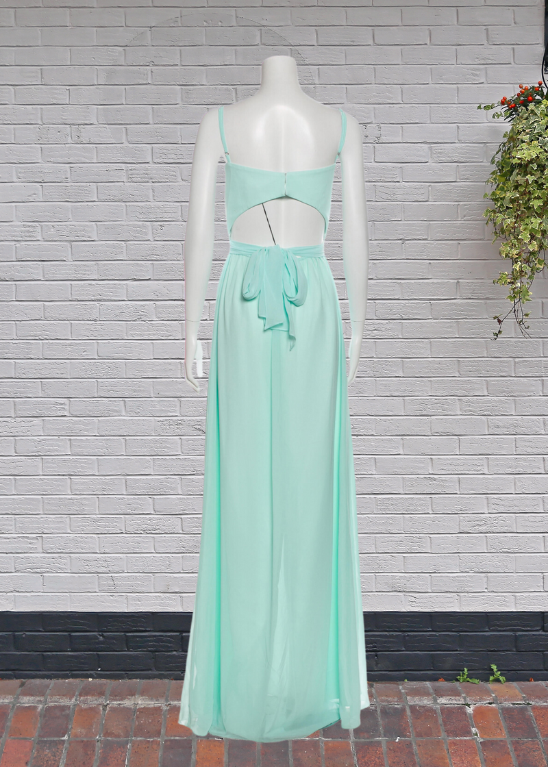 Ceremony by Joanna August 'Stephanie' V-Neck Fitted Maxi Gown