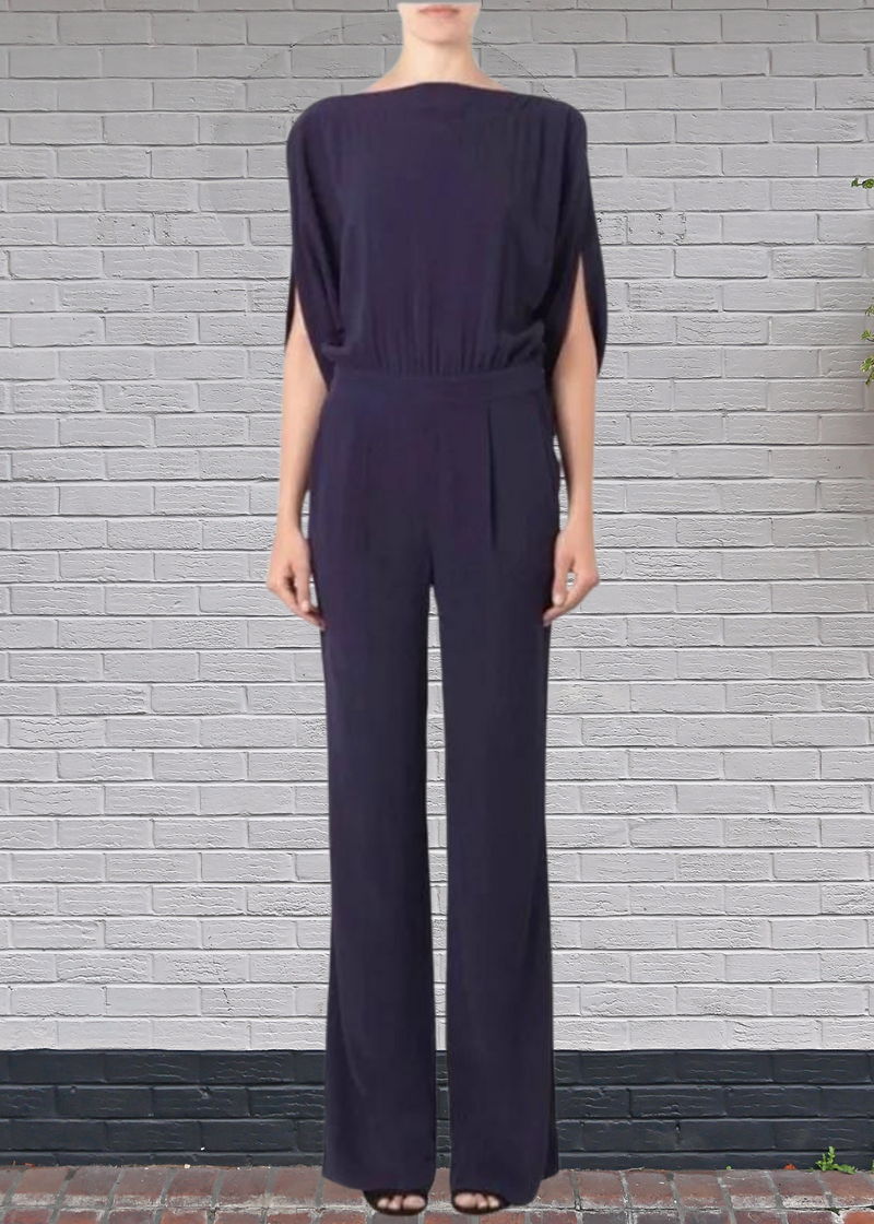 Diane von Furstenberg 'Dezi' Blouson Top Jumpsuit