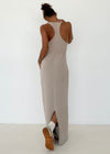 Rumored 'Cloud Nine' Racerback Textured Maxi Dress