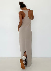 Rumored 'Cloud Nine' Racerback Textured Maxi Dress