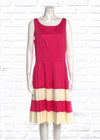 Kate Spade New York 'Mandy' Colorblock Neckline A-Line Dress