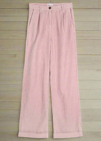 Bobo Choses Pleated Deep Blush Corduroy Pants