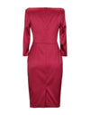 Escada 'Divija' Black Cherry Classic Sheath Dress