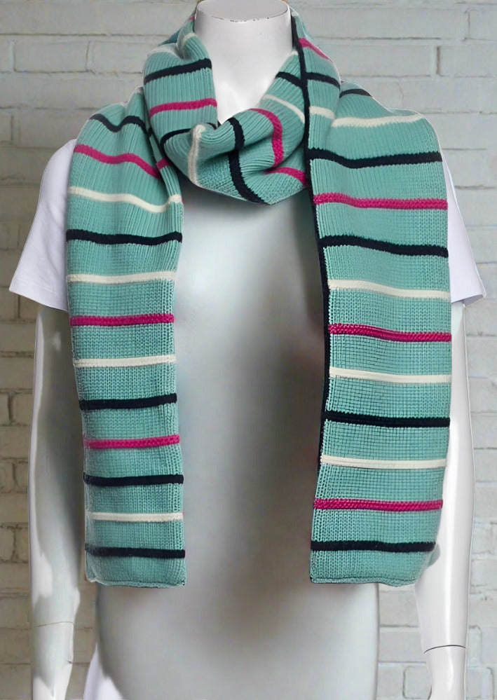 Kate Spade New York Striped Lambswool Scarf