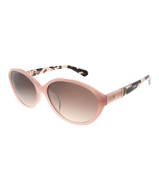 Kate Spade New York Pink Round Gradient Sunglasses