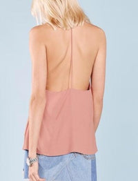 Reformation 'Sherry' Low-Back Spaghetti-T Tank