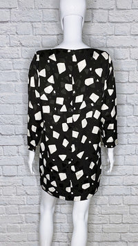 Marc Jacobs Geometric Mini Shift Dress