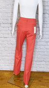 Escada Sport 'Linda' Straight-Leg Coral Denim