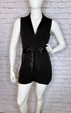 Diane von Furstenberg 'Seduction' Black Lace Romper