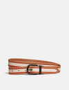 Coach Reversible Skinny Leather Belt