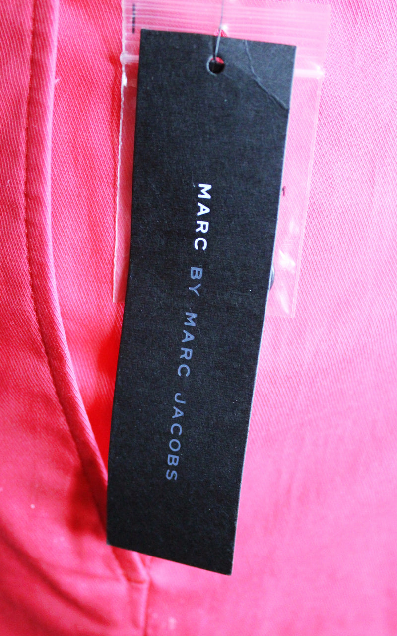 Marc by Marc Jacobs Bright Coral High-Rise Trousers