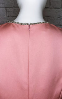 Escada Pink 'Dasquatu' Satin Sheath Dress