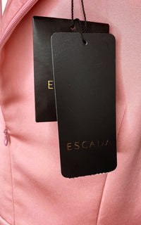 Escada Pink 'Dasquatu' Satin Sheath Dress