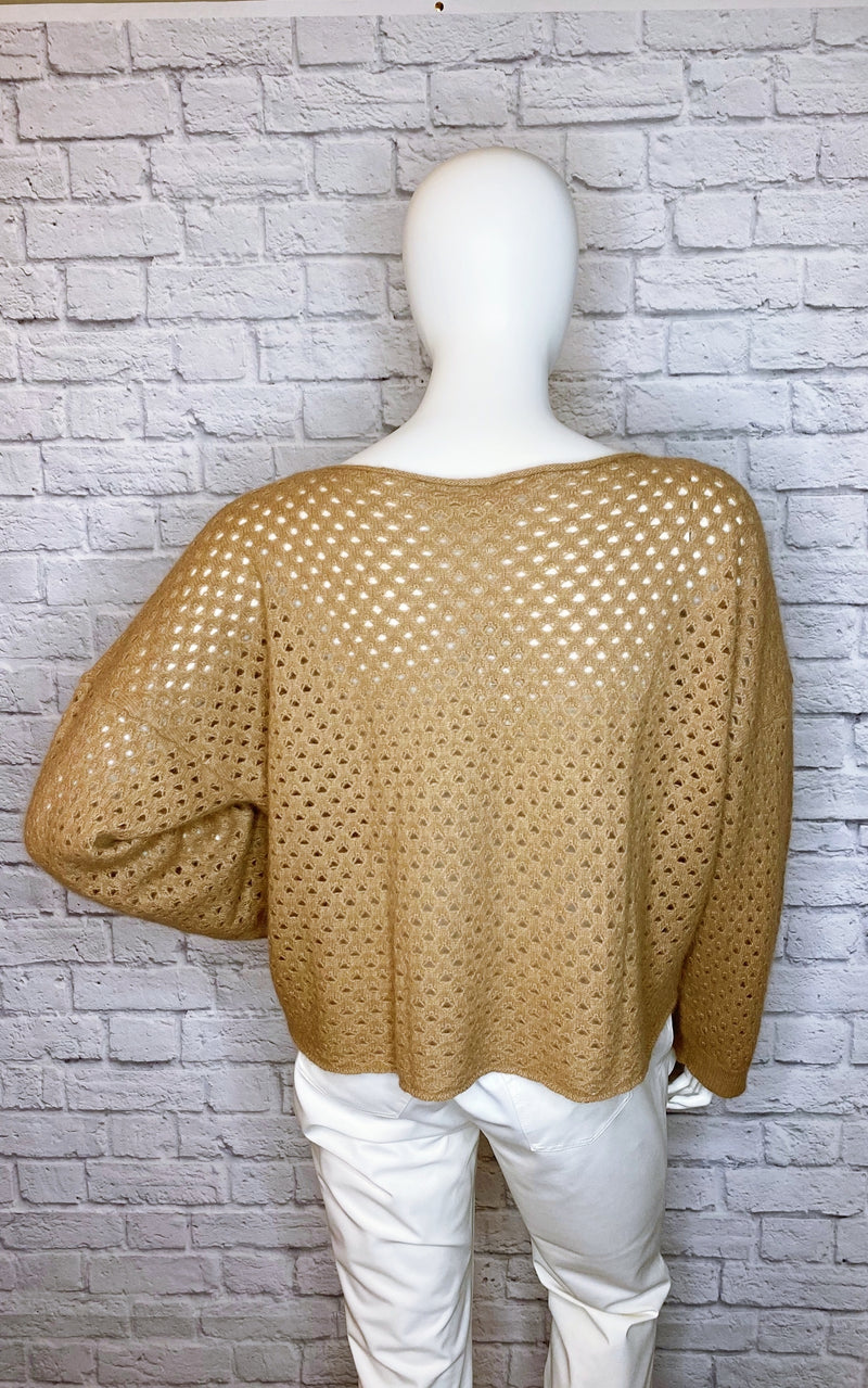 Vanessa Bruno Camel Angora-Wool Sweater